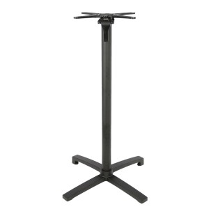 Seattle Bar Folding Table Base-Black